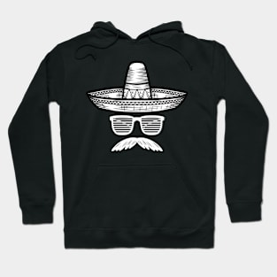 MEXICAN SOMBRERO FACE CINCO DE MAYO Hoodie